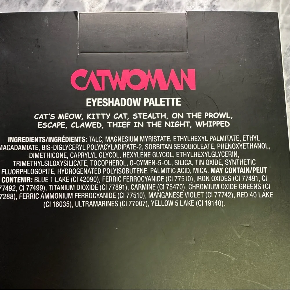 New Catwoman‎ Eyeshadow Palette